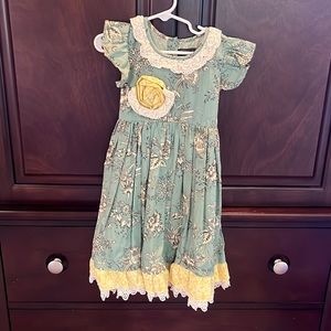 NWOT mustard pie dress